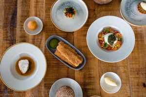   at Charlie Walters at The Gate in Looe