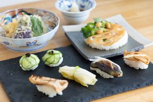   at Sushi Lab by Sumaya in Kyoto