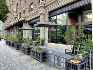 Cafe AMADEUS STORYテラス席 at Cafe AMADEUS STORY in Osaka