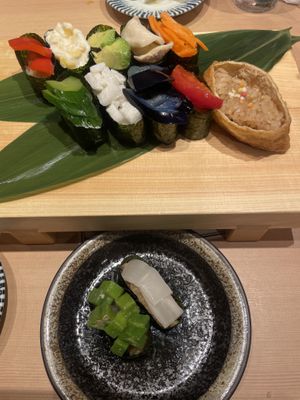   at Sushi Kizaemon in Kyoto