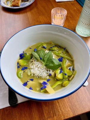 green curry at Wish Tree in North Adams