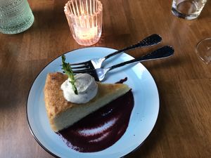 Italian olive oil cake   at Wish Tree in North Adams