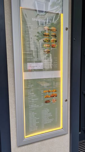 Menu at Liners Food in Hannover