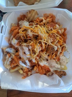 Buffalo chicken fries at Moody Mike's Cafe in Lexington