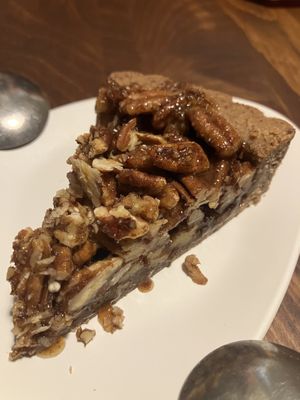Pecan pie  at Casa De Luz - East Austin in Austin