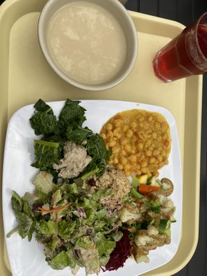 Lunch on a weekend   at Casa De Luz - East Austin in Austin