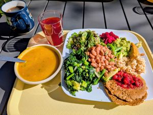Special Sunday brunch. at Casa De Luz - East Austin in Austin