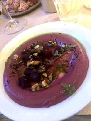 Beetroot pate  at Oak in Bath