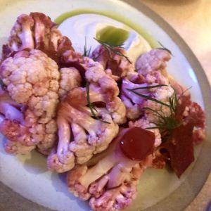 Pickled cauliflower   at Oak in Bath