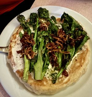 Broccoli   at Oak in Bath