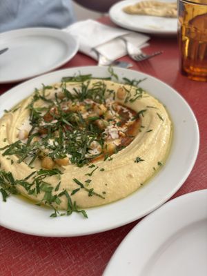 Hummus | April 2025  at Oak in Bath