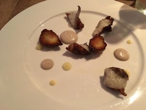 Jerusalem artichokes  at Oak in Bath