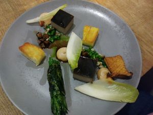 Mushroom parfait - amazing flavors at Oak in Bath