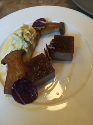 Mushroom pate at Oak in Bath