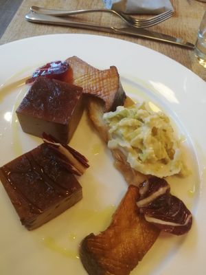 King oyster mushroom at Oak in Bath