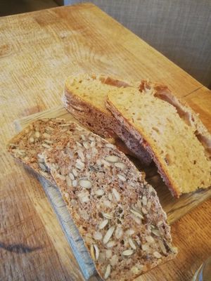 Bread variety at Oak in Bath