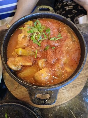 Vegetable stew at Elif in Liverpool
