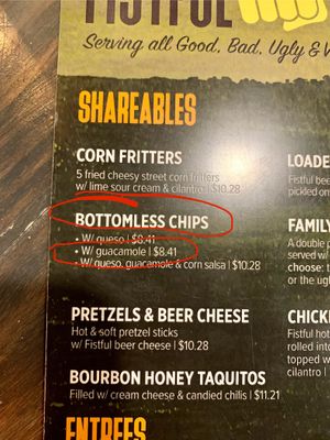 Chips and guac  at Fistful of Tacos in New Albany