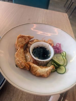 Vegan Gyoza at Mimami Kalmar in Kalmar