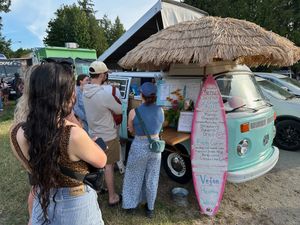 The truck (at the Vegan Night Market) at Coco Van Ice Cream Rolls - ไอติมกะทิ in Vancouver