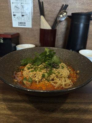 Vegan dan dan noodles, ask for the vegan versionn  at Bao Haus - 바오하우스 in Busan