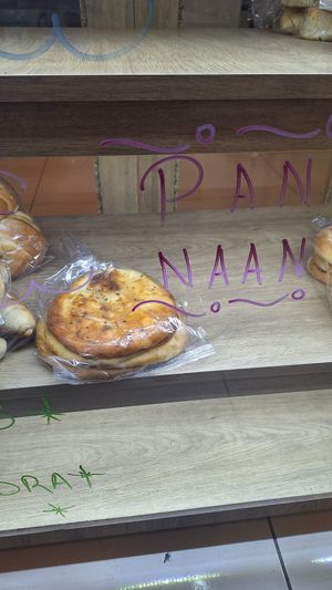 Wow! Tienen Naan vegano 🌱🙈♥️ at Corazón de Concha in San Andres Cholula