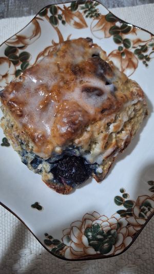 Scone de blueberry 🫐💙🌱😍 at Corazón de Concha in San Andres Cholula