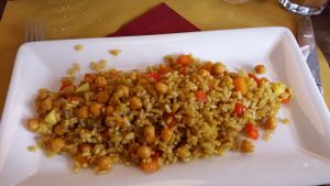 Curry rice. at Soul Kitchen - Creatività Vegetale in Turin