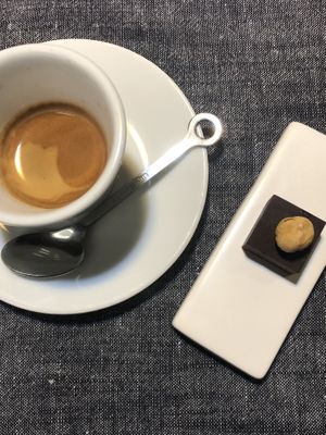 Coffee and chocolate  at Soul Kitchen - Creatività Vegetale in Turin
