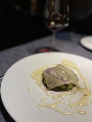 Decomposed ravioli at Soul Kitchen - Creatività Vegetale in Turin