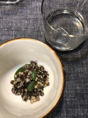 Millet appetizer  at Soul Kitchen - Creatività Vegetale in Turin