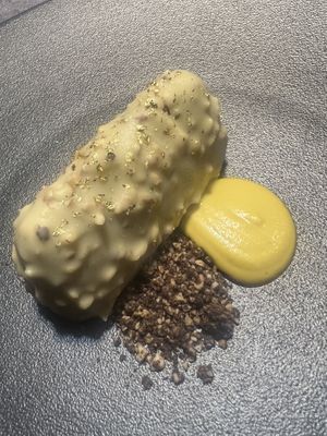 White choc pud  at Soul Kitchen - Creatività Vegetale in Turin