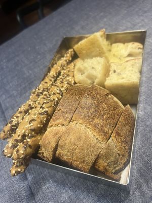 Bread basket   at Soul Kitchen - Creatività Vegetale in Turin