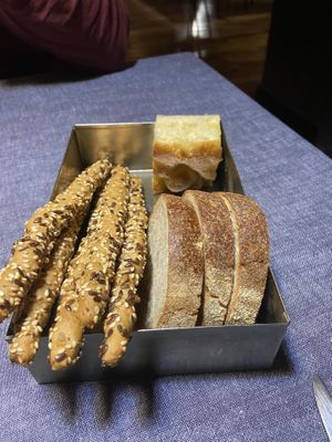 Pane focaccia & grissini  at Soul Kitchen - Creatività Vegetale in Turin