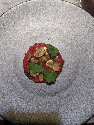 Watermelon carpaccio at Soul Kitchen - Creatività Vegetale in Turin