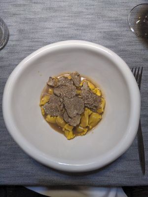 Stuffed pasta with Redefine Meat at Soul Kitchen - Creatività Vegetale in Turin