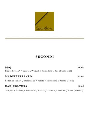   at Soul Kitchen - Creatività Vegetale in Turin