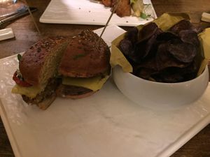 Seitan Burger at Soul Kitchen - Creatività Vegetale in Turin