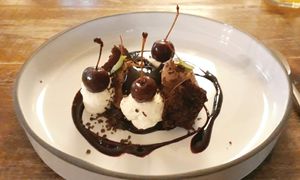 Chocolaty dessert at Soul Kitchen - Creatività Vegetale in Turin