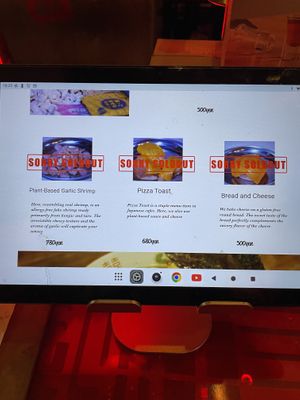 Light meals  at NEOShinjuku Atsushi in Tokyo