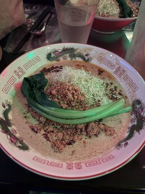 dan dan noodles   at NEOShinjuku Atsushi in Tokyo