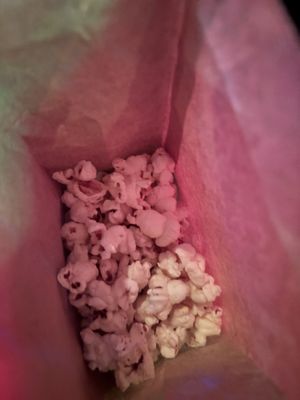 free popcorn   at NEOShinjuku Atsushi in Tokyo