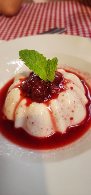 Pana Cotta at Salva D'or Italian Restaurant & Pizzeria in Tauranga