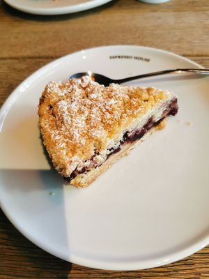 Blueberry pie at Espresso House - Frederiksgade 5 in Aarhus