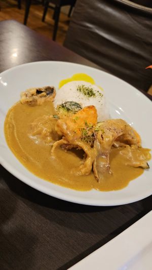 Vegetable curry at Yes Sushi in Edinburgh