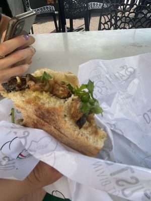 Vegan Focaccia “don Pietro"  at Santa Gusto in Marseille