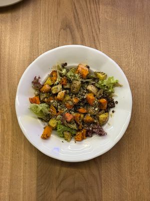 salad of the day at Anežka in Prague