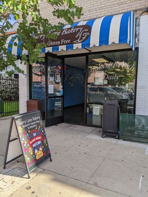 Front #Veganuary at Starry Lane Bakery in San Diego