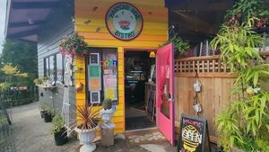  at Harmony Hive Bistro  in Orcas Island