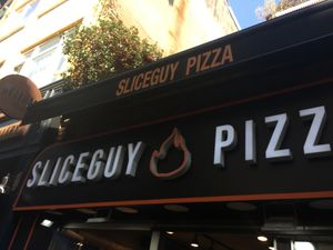  at Sliceguy Pizza in Istanbul